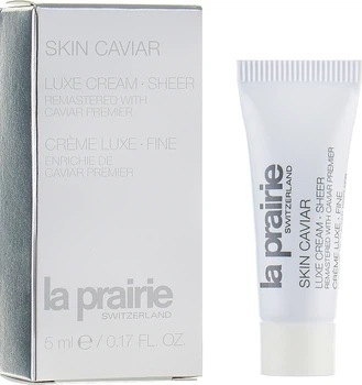 Легкий укрепляющий и подтягивающий крем - La Prairie Skin Caviar Luxe Cream Sheer (пробник) 5ml (5ml) (1178458-1571839-2)