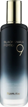 Емульсія з муцином чорного равлика та пептидами - FarmStay Black Snail & Peptide9 Perfect Emulsion 120ml (120ml) (1166704-1555413-2)
