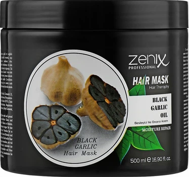 Маска для волосся із екстрактом чорного часнику - Zenix Black Garlic Oil Hair Mask 500ml (991170-1284534-2)