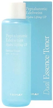Зволожуючий тонер-есенція з пептидами - Trimay Peptaluronic Edelweiss Hydra Lifting Toner 200ml.