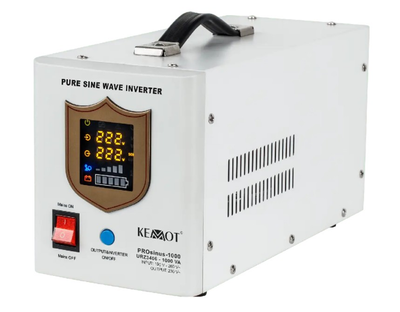 Источник бесперебойного питания (ИБП) Kemot 700/1000W 12v (Белый) URZ3406