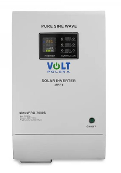 Гибридный инвертор Volt Polska Sinus Pro 7000S 48v/230v 5000W, 80A MPPT