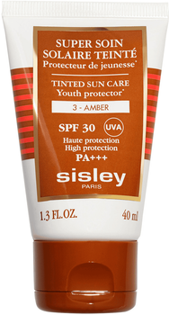 Тональна основа Sisley Super Soin Solaire Tinted Sun Care SPF 30 Amber 40 мл (3473311682239)