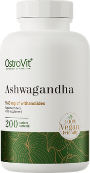 Suplement diety OstroVit Ashwagandha 200 tabletek (5903933901350)