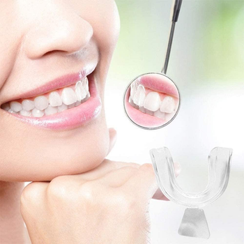 Набір капа зубна ANNEK 2 розміри стоматологічна для лікування бруксизму футляр 4 шт (К-4)