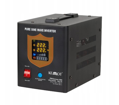 Источник бесперебойного питания (ИБП) Kemot 300/500W 12v (Черный)