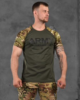 Футболка олива мультика army XL