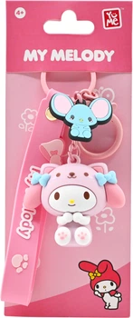 Брелок Hello Kitty Май Мелоди с животным (4895217515418)