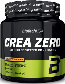 Креатин BioTech Crea ZERO 320 г апельсин