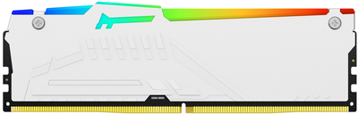 Оперативна пам'ять Kingston Fury DDR5-6400 16384MB PC5-51200 Beast RGB White (KF564C32BWEA-16)