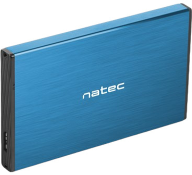 Kieszeń zewnętrzna NATEC CASE 2.5" HDD RHINO GO USB 3.0 Blue (NKZ-1280)