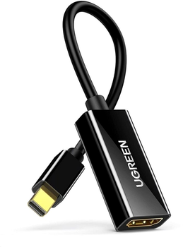 Перехідник Ugreen MD112 Mini DP to HDMI Converter 1080p Black (UGR-10461)