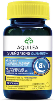 Дієтична добавка Aquilea Sleep Gummies+ 30 шт (8429603000385)