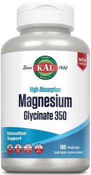 Магний глицинат KAL Magnesium Glycinate 350 160 капсул