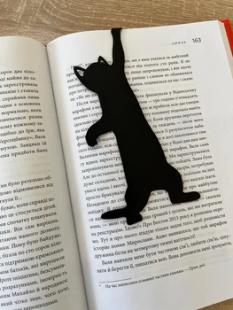 Закладка для книг Vestav Котенок Черная
