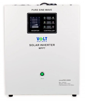 Гибридный инвертор Volt Polska Sinus Pro 2200S 12v/230v 1400/2200W