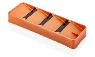 Органайзер для столових приладів Помаранчевий, (01207.orange)