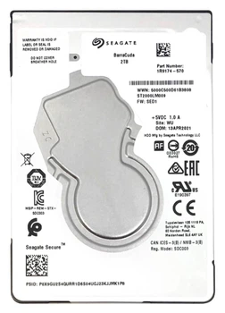 Жорсткий диск Seagate BarraCuda 2TB 5400rpm 128MB 2.5 SATA III (ST2000LM009 7065) Refurbished