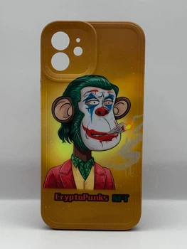 Чохол з принтом Кріпто мавпи для Apple iPhone 12