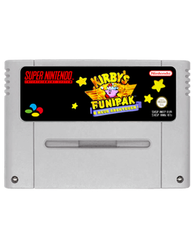 Игра Nintendo SNES Kirby’s Fun Pak (Kirby Super Star) Europe Английская Версия Только Картридж Б/У