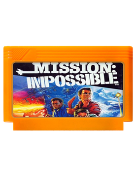 Игра RMC Famicom Dendy Mission: Impossible 90х Английская Версия Без Корпуса Б/У