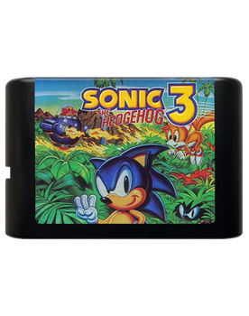Игра RMC Mega Drive Sonic the Hedgehog 3 Английская Версия