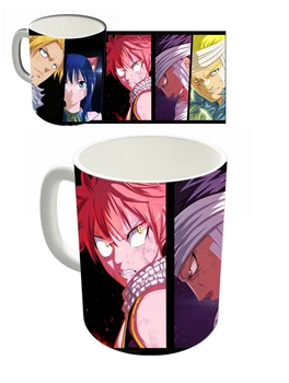 Чашка белая аниме Фейри Тейл Хвост феи Fairy Tail (z0770)