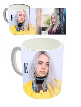 Чашка белая Билли Айлиш Billie Eilish (z1288)