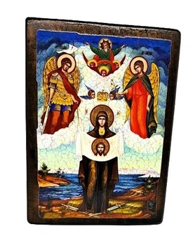Ікона Артурська Пресвята Богородиця (на дереві) 170*230 мм