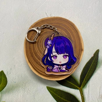 Акриловый брелок Craft Pins Геншин Импакт - Райдэн (CU-01735)