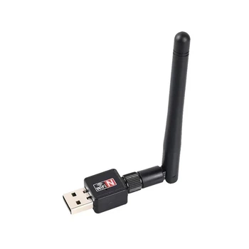 Сетевой Wi-Fi адаптер Ralink Media Tek MT7601 со сьемной антенной 2dBi и скоростью передачи до 150 Мбит/сек для ПК та TV-тюнеров