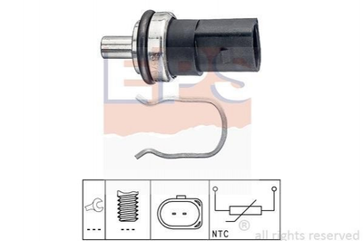 Датчик температуры топлива EPS 1830376 Seat Leon; Skoda Superb, Fabia, Octavia; Volkswagen Crafter, Golf, Passat, Touareg, Transporter, Phaeton; Jeep Patriot, Compass (MK49); Audi A3, A2, A4 038906081B, 05033378AA, K05033378AA