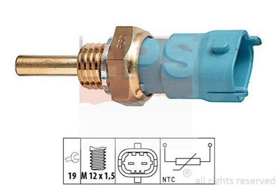 Датчик температуры масла EPS 1830239 Opel Astra, Vectra, Meriva, Zafira, CORSA; Dodge Nitro; Jeep Cherokee KJ, Cherokee KK; Fiat Ducato; Cadillac BLS, CTS; Alfa Romeo 156; Chevrolet Camaro; Chrysler Voyager; Citroen Jumper 46469865, 46472179, 500382599