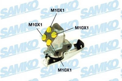 Распределитель тормозных усилий SAMKO D02001 Volkswagen Jetta, Scirocco, Golf, Passat, Polo; Seat Toledo 191612151, 191612151A, 357612151