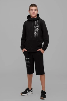 Спортивный костюм Tiaren Jonas 164 см Черный