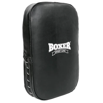 Макивара прямая 1шт 60х40х10 см кожа BOXER цвет черный 1019-01