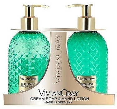 Набор - Vivian Gray Bergamot & Lemongras (h/soap/300ml + h/lot/300ml) Набор (1184534-0-2)