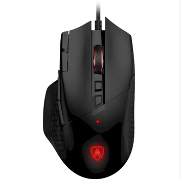 Проводная игровая мышка AOC AGM600 16000dpi 10кн RGB PMW3389 Kailh switch Black (AGM600B)