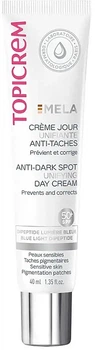 Дневной крем против пигментных пятен - Topicrem Mela Anti-Dark Spot Unifying Day Cream SPF50+ 40ml (1236519-142160)
