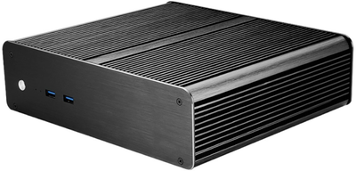 Корпус Akasa Euler T Plus Fanless Black (A-ITX57-M1B)