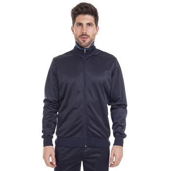 Спортивна чоловіча кофта на блискавці SP-Sport Fit 6805 розмір 3XL (185-190 см) Deep Blue-Blue