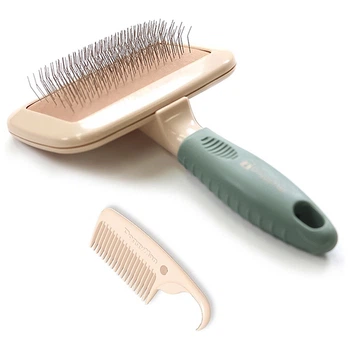 Сликер пуходерка для собак и котов DoggyMan BS Slicker Brush, S (84906)