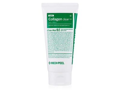 Заспокійлива глибоко очищаюча пінка для обличчя MEDI-PEEL Green Cica Collagen Clear 2.0, 120мл (8809941820270)