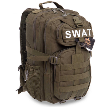 Рюкзак тактический патрульный рейдовый Silver Knight SWAT-3P Heroe 35 литров Olive