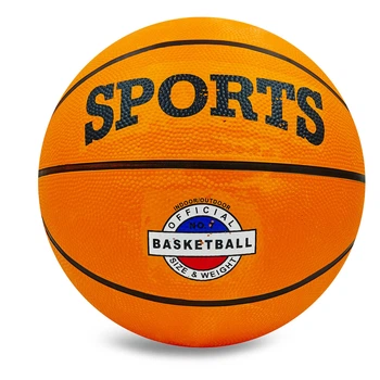 Баскетбольний м'яч №7 гумовий Zelart SPORT для зали для вулиці помаранчевий BA-4507