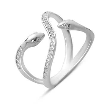 Серебряное кольцо с фианитами, вес изделия 3,24 гр (2160885)