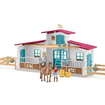 Конюшня стартовий набір для верхової їзди Schleich 72222