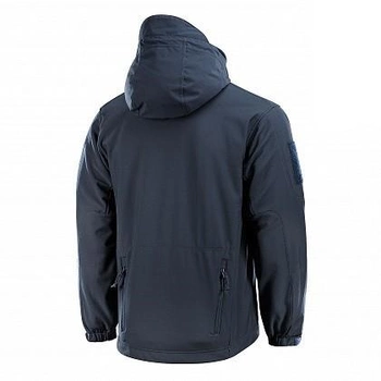 Куртка M-Tac Soft Shell з підстібкою Dark Navy Blue Розмір M