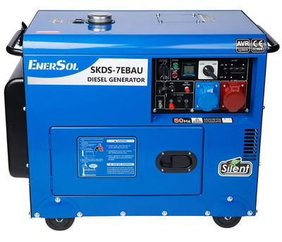 Генератор дизельный EnerSol 6/6.5 кВт SKDS-7EBAU
