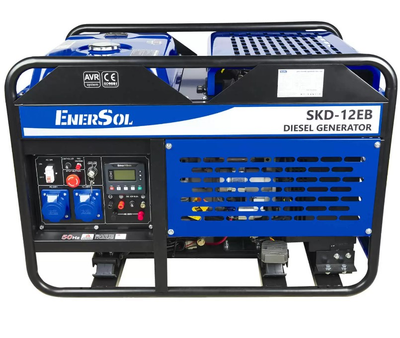 Генератор дизельный EnerSol 10/11 кВт SKD-12EB